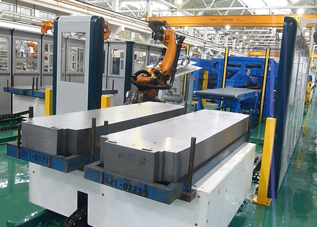 Door panel production line (including welding)