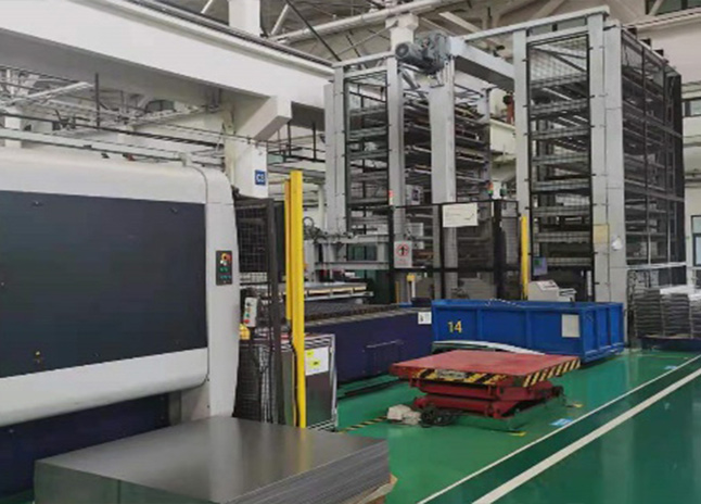 Three dimensional warehouse + laser cutting